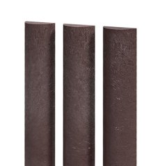 Půlkruhová plotovka Traplast T330 - hnědá