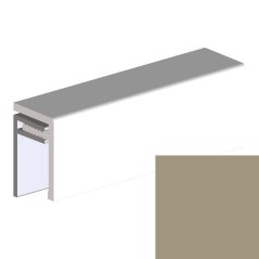 Ukončovací/lemovací profil 2-dílný univerzální UNI V2115 - 901 Greige Style