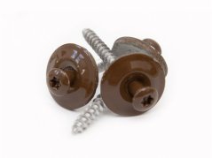 Nerezový vrut V2A - 4,5 x 45 mm - hnědá