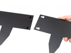 Neviditelný obrubník kovový