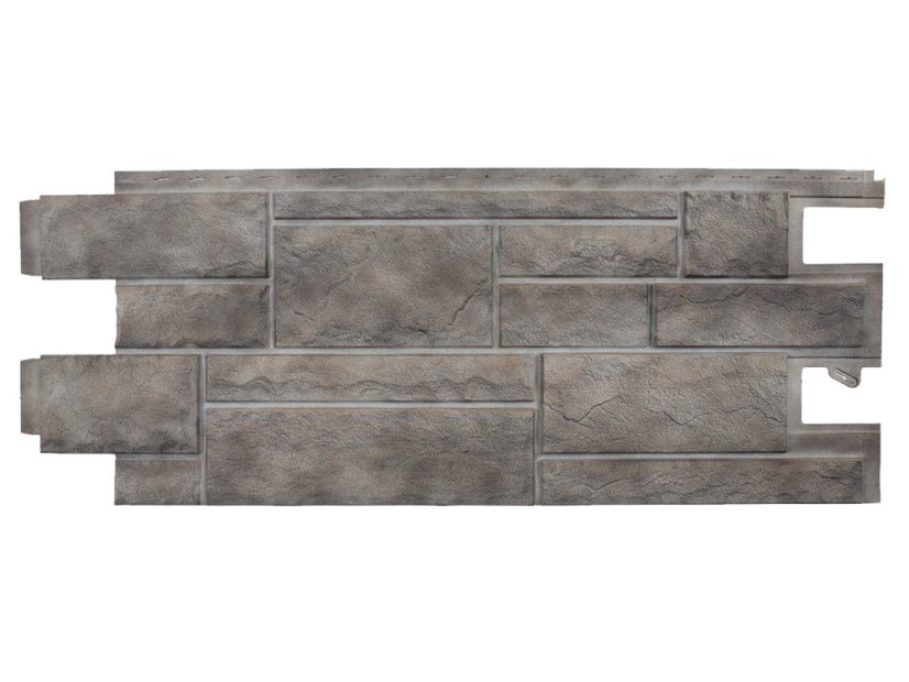 Fasádní obklad - NOVIK Hand Cut Stone HC100 - 230 Shadow Gray