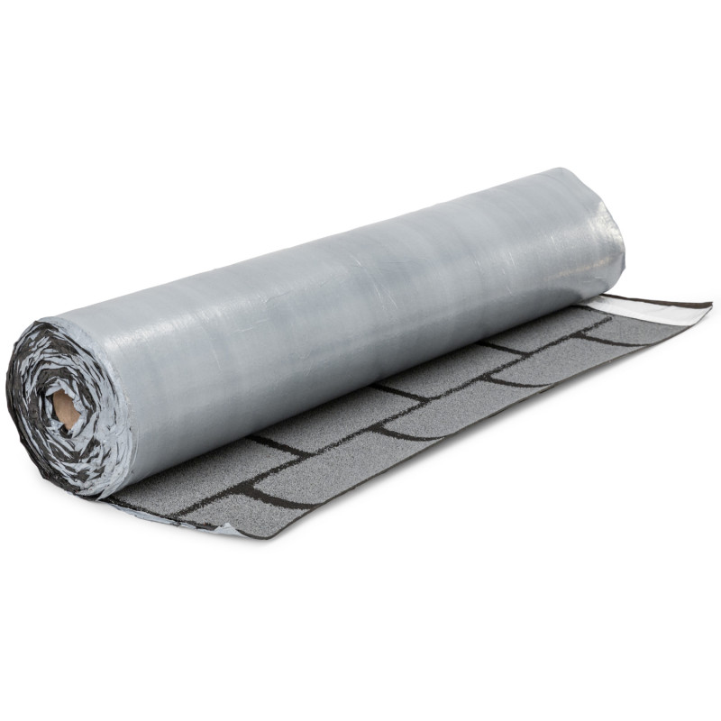 Samolepicí asfaltový pás/šindel Rollshingle - obdélník - Barva: šedá