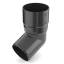 Plastové svodové koleno PVC 63 mm