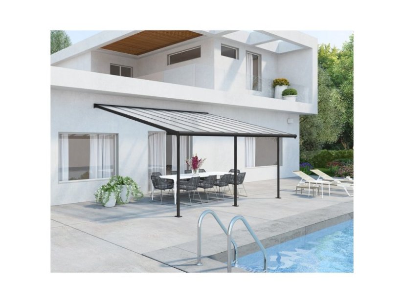 Hliníková pergola Sierra - antracit