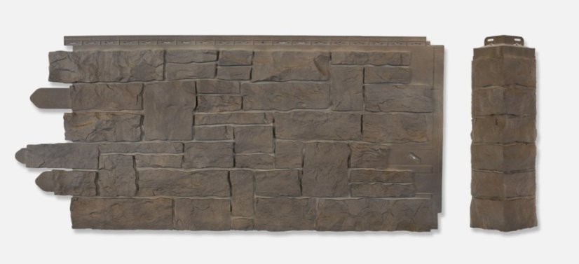 Fasádní obklad - NOVIK Stacked Stone SK100 - 330 Moka
