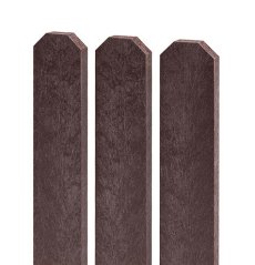 Tříhranná plotovka Traplast T370 - hnědá