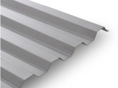 Trapézový polykarbonát Palram 76/18 hladká struktura - antracit