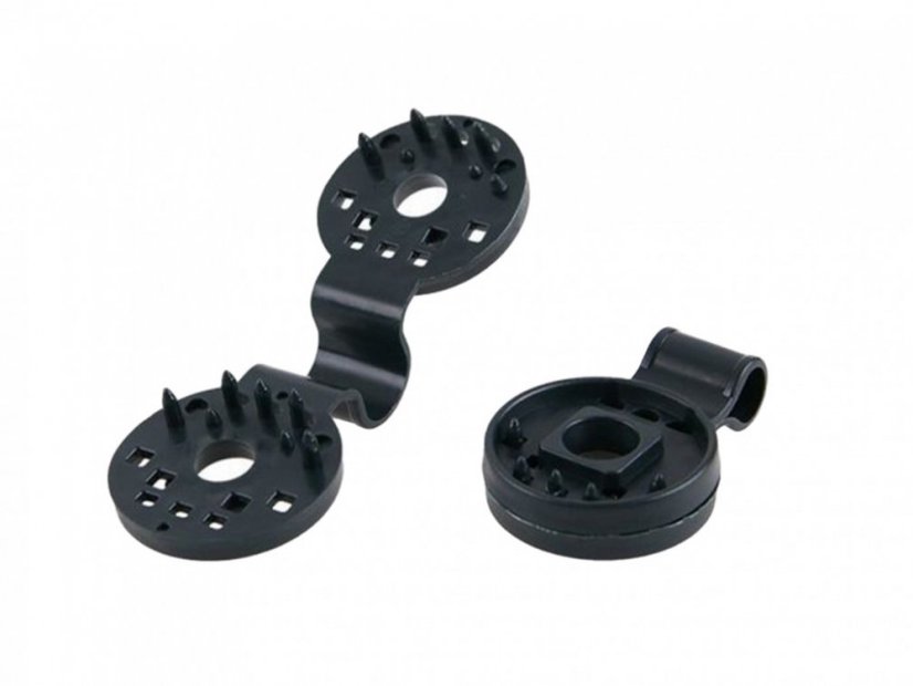 Klip pro upevnění stínící tkaniny - Barva: zelená