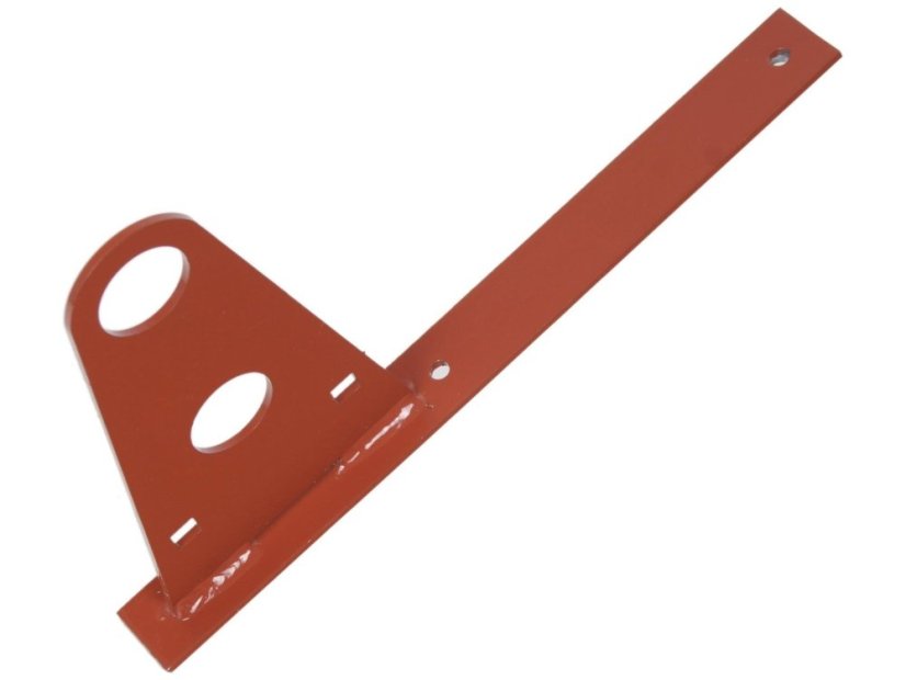 Držák trubkové sněhové zábrany univerzální - Barva: cihlově červená