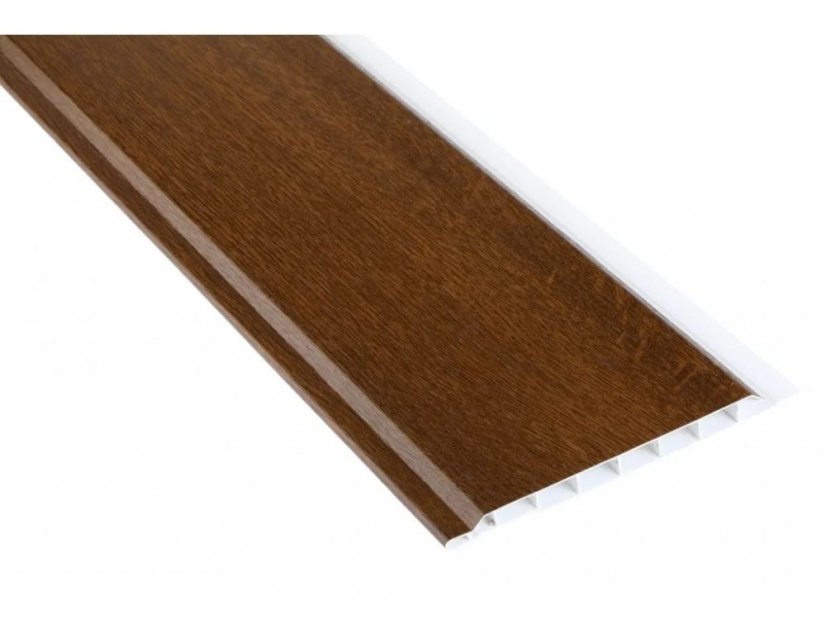 Plastová palubka Profi DECOR P550 foliovaná - 1002 ořech - Varianta: 6 m