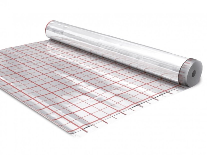 Fólie pod podlahové topení Reflex Hotfloor - Rozměr: 1 x 50 m