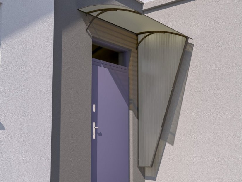 Boční stěna L-160 pravá antracit / kouřová