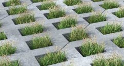 Zatravňovací dlažba Traplast VD600 (60x40x6 cm) T18401 - šedá