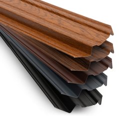 Plechová plotovka FORTE - oblá