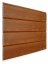 Plastová palubka Profi DECOR P550 foliovaná - 1001 zlatý dub - Varianta: 2 m