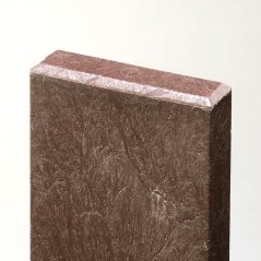 Rovná plotovka Traplast T390 - hnědá