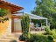 Masivní hliníková polykarbonátová pergola MB Line - krémová bílá - Rozměr: 406 x 200 cm