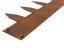 Neviditelný obrubník Corten - Rozměr: 17 x 100 cm
