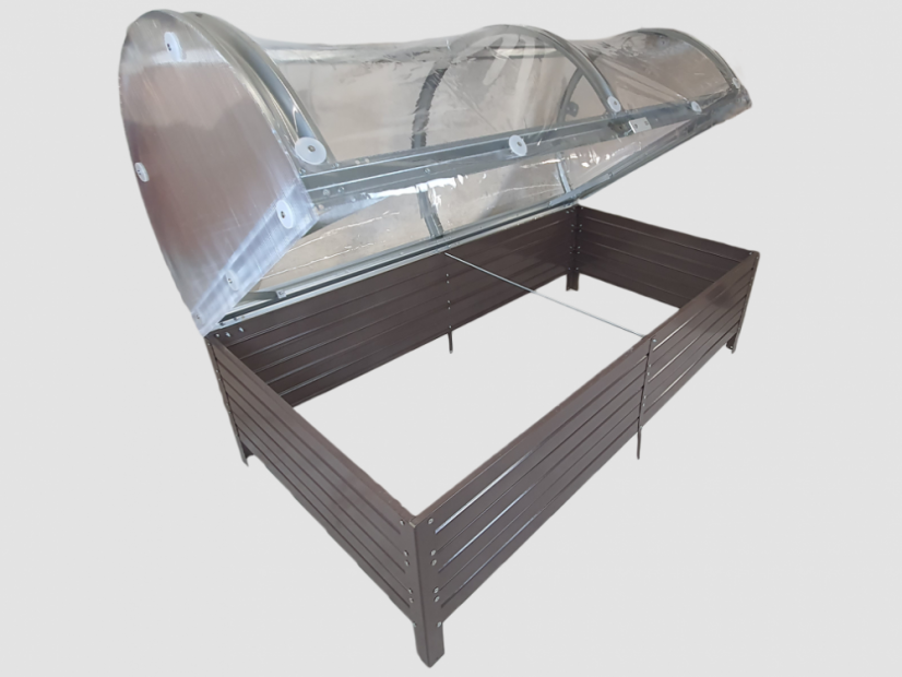 Kryt pro vyvýšený záhon Covertec - Varianta: 150 x 75 x 44 cm