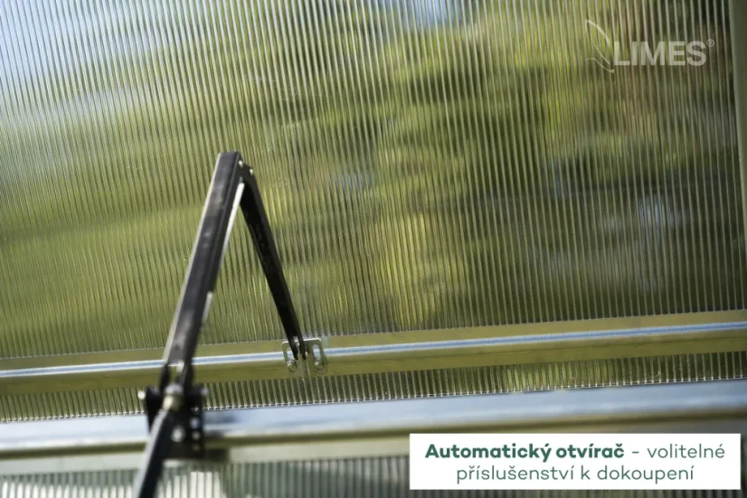 Automatický otvírač pro skleník SOL - pro střešní a boční okna