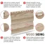 Fasádní obklad - WOOD SIDING SVP-05 - 68 polární dub