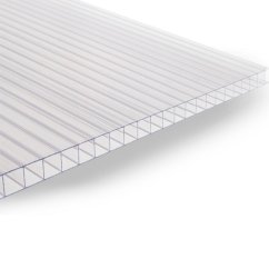 Komůrkový polykarbonát BASIC 10 mm - 2 stěny - 1,4 kg/m2 - čirý