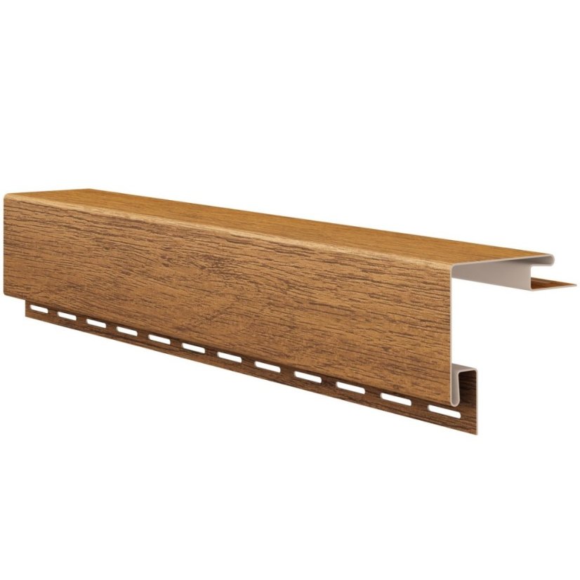 Rohový profil široký WOOD SIDING SV-12 - Barva: dub winchester