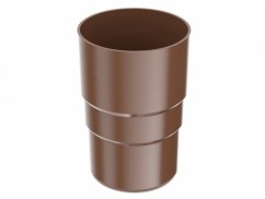Plastová spojka svodu PVC 63 mm